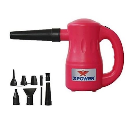 Xpower XPOWER Manufacture B-53-Pink Airrow Pro Multipurpose Electric Blower Dryer; Pink B-53-Pink